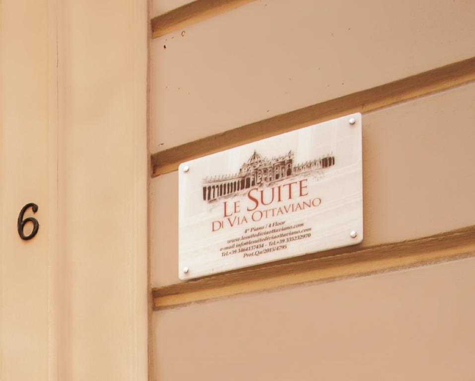 Le Suite Di Via Ottaviano - Suite In Rome B&B Zewnętrze zdjęcie